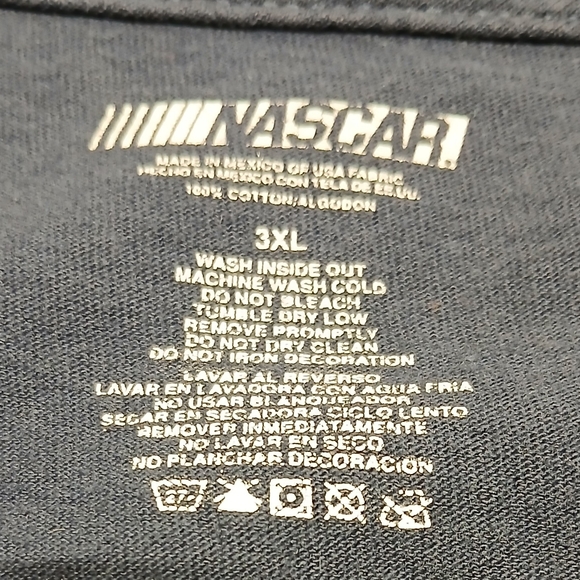 NASCAR: Dale Earnhardt Jr. Navy T-Shirt: Men Size 3XL Hendrick Motor Sports  - Picture 4 of 4